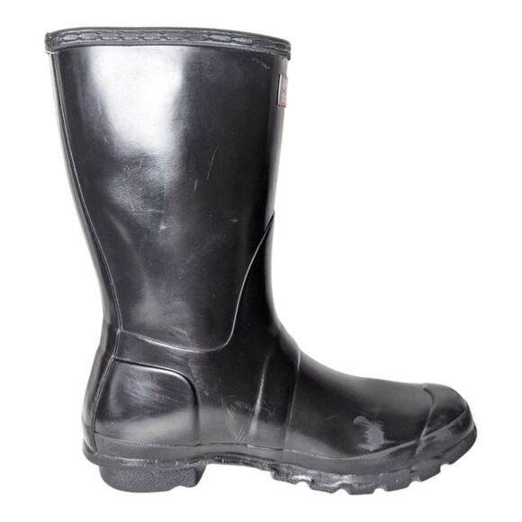 HUNTER Original Short Gloss Rain Boot Size 8 - Picture 6 of 16